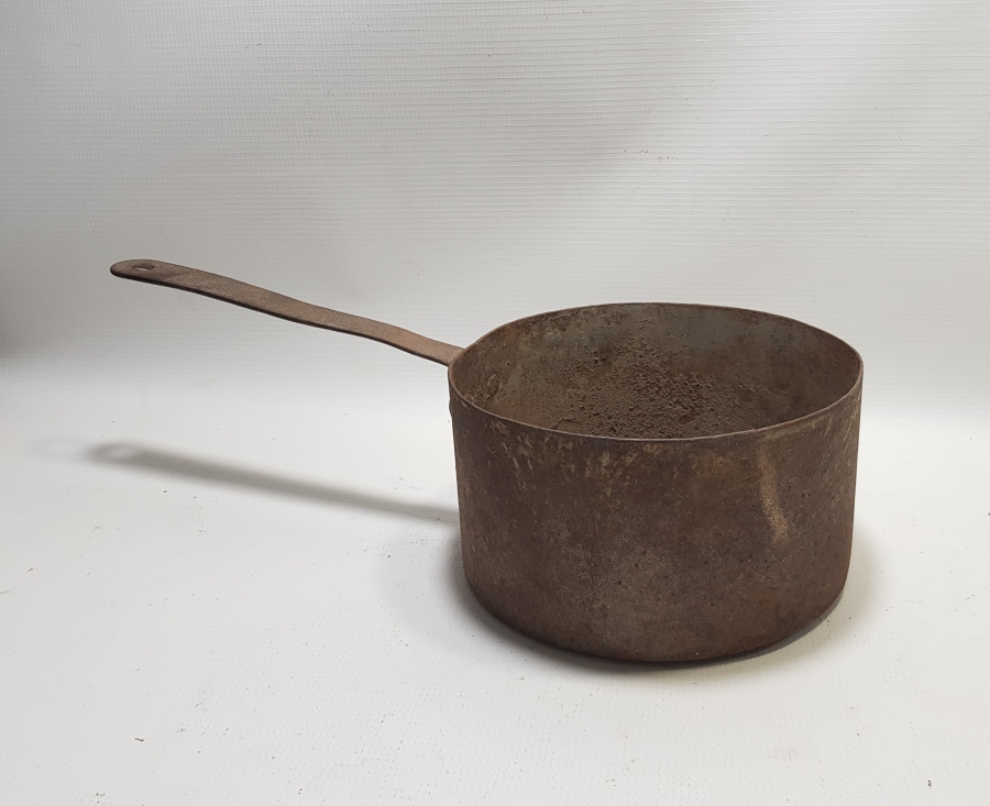 OSMANLI DÖNEMİ EL YAPIMI NADİR TİPTE KAVURMA TAVASI