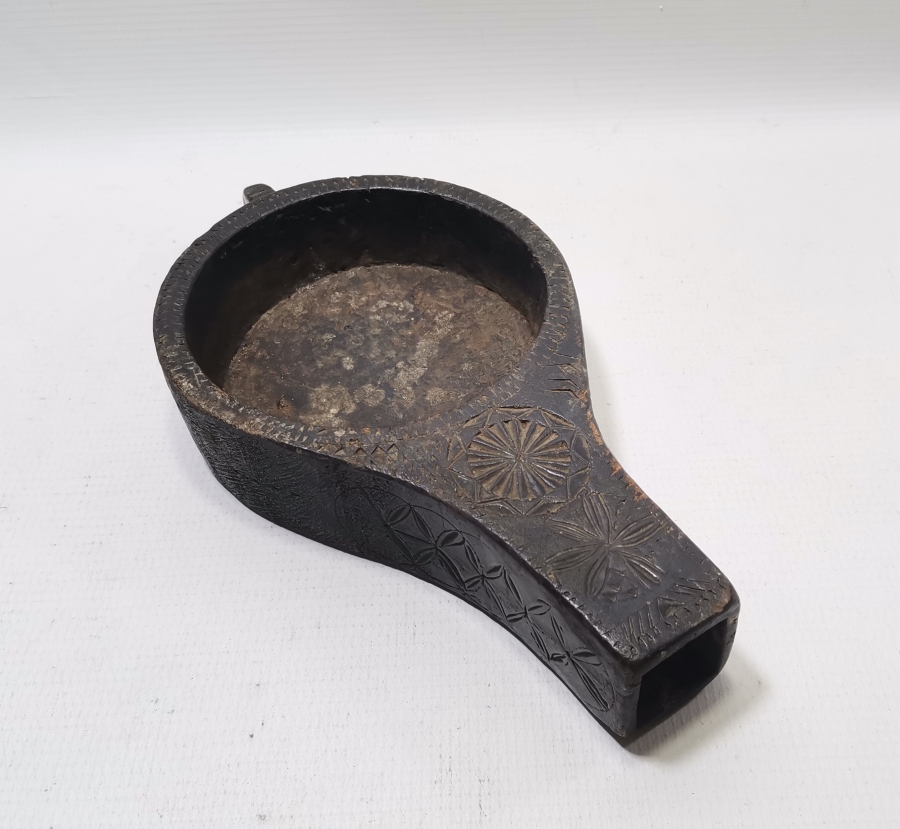 OSMANLI DÖNEMİ NADİR FORMDA AHŞAP KAHVE SOĞUDANI