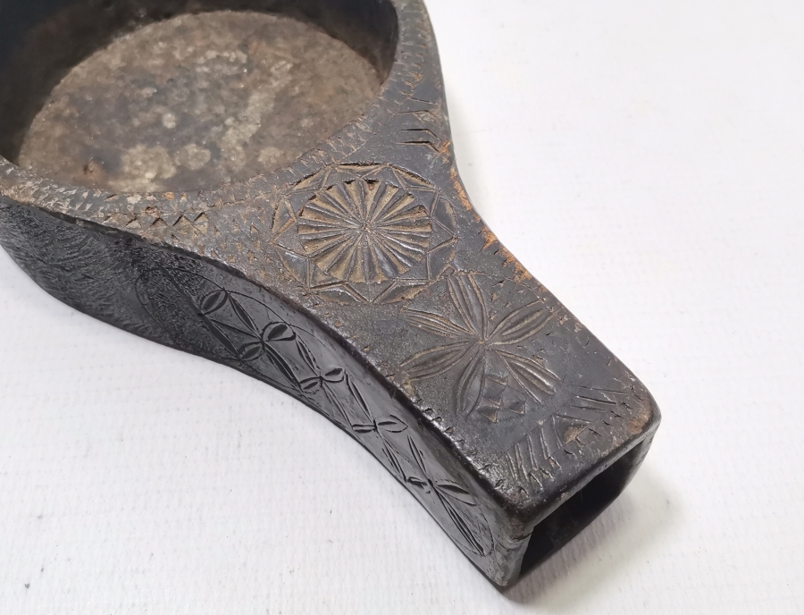 OSMANLI DÖNEMİ NADİR FORMDA AHŞAP KAHVE SOĞUDANI