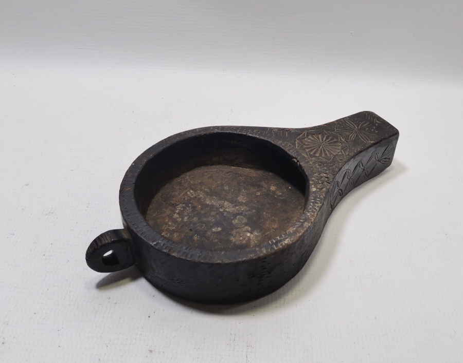 OSMANLI DÖNEMİ NADİR FORMDA AHŞAP KAHVE SOĞUDANI