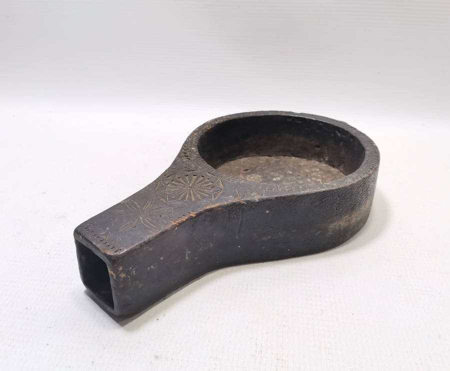 OSMANLI DÖNEMİ NADİR FORMDA AHŞAP KAHVE SOĞUDANI