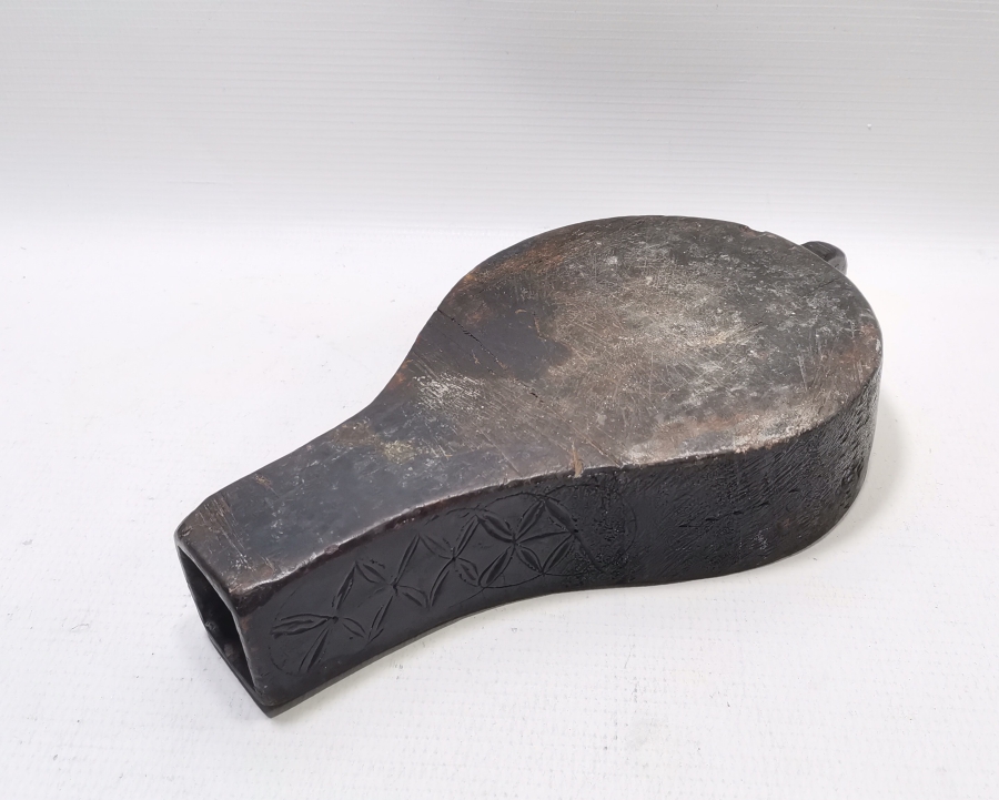 OSMANLI DÖNEMİ NADİR FORMDA AHŞAP KAHVE SOĞUDANI