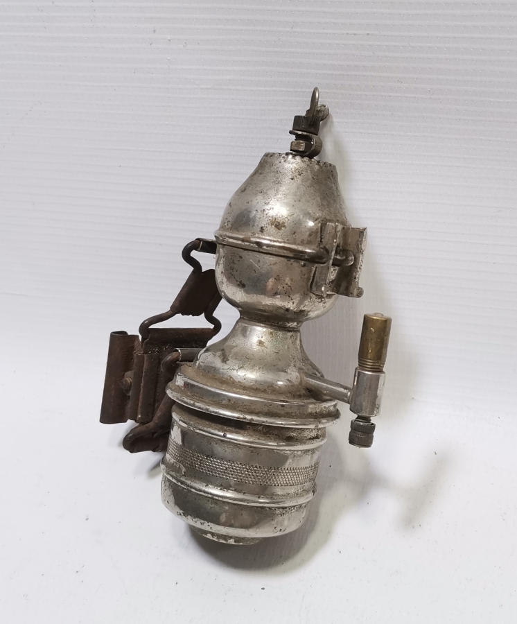 OSMANLI DÖNEMİ NADİR TİPTE MADENCİ KARPİT LAMBASI