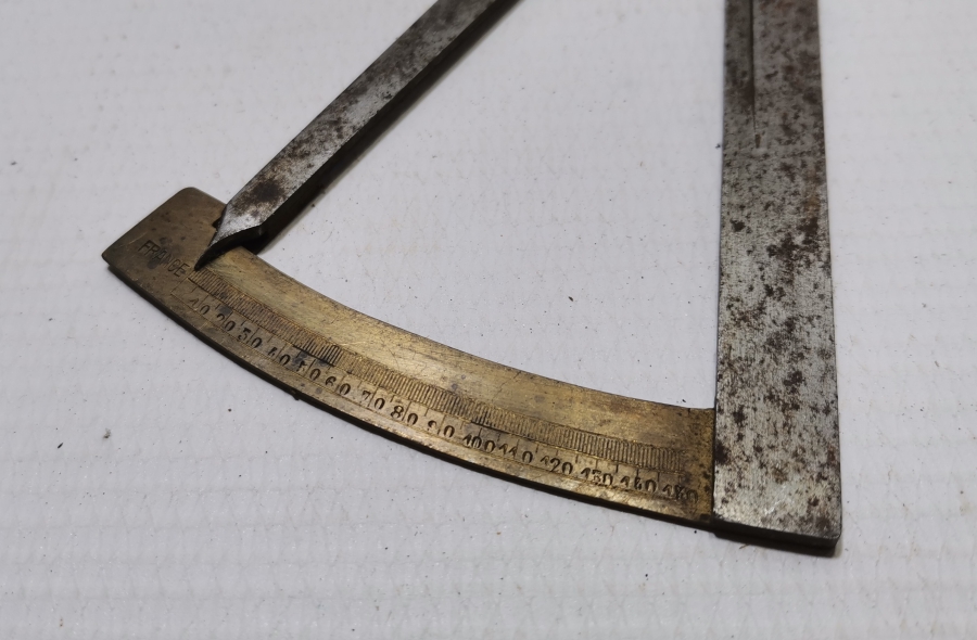 1. DÜNYA SAVAŞI DÖNEMİ NADİR TİPTE FRANSIZ TOPÇU PERGELİ