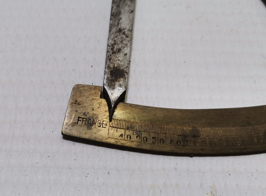 1. DÜNYA SAVAŞI DÖNEMİ NADİR TİPTE FRANSIZ TOPÇU PERGELİ