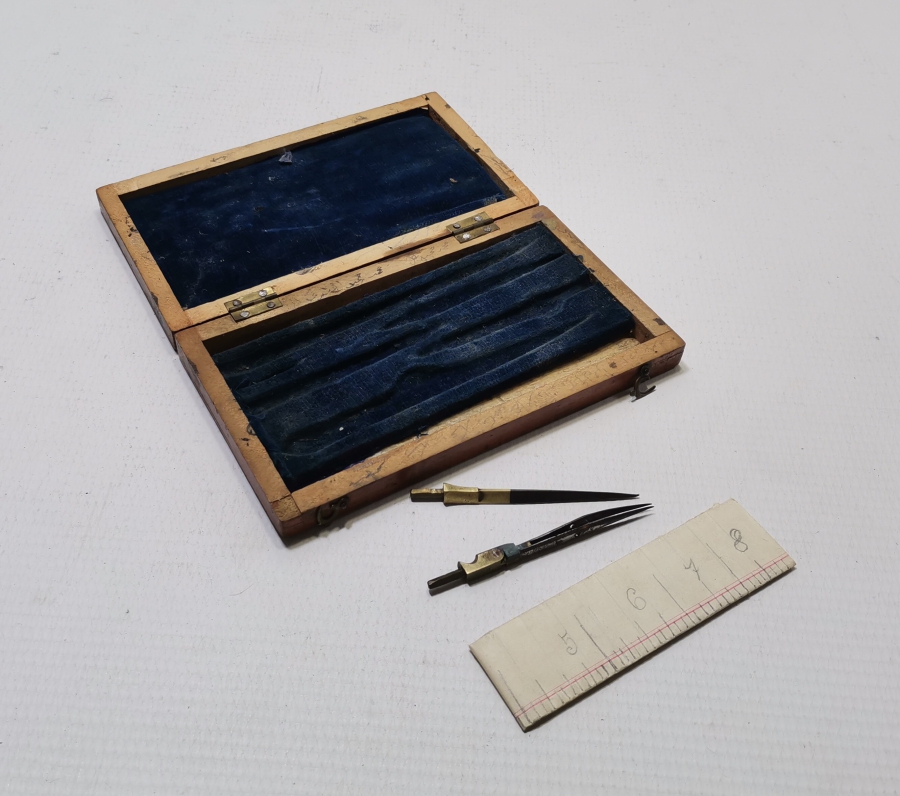 OSMANLI DÖNEMİ NADİR PERGEL KUTUSU