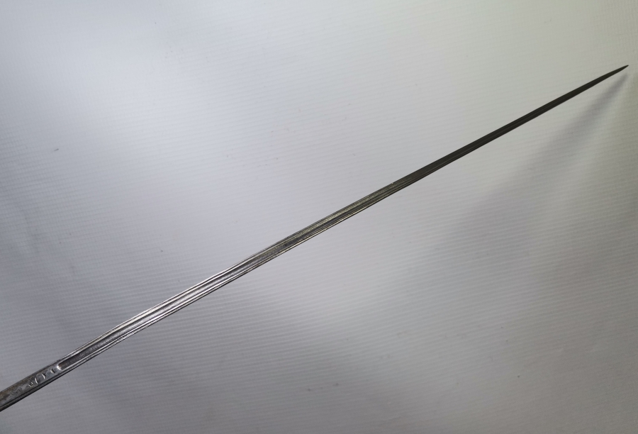 OSMANLI DÖNEMİ BOYNUZ SAPLI VE ÜZERİ OSMANLICA YAZILI NADİR TİPTE GİZLİ ŞİŞ BASTON