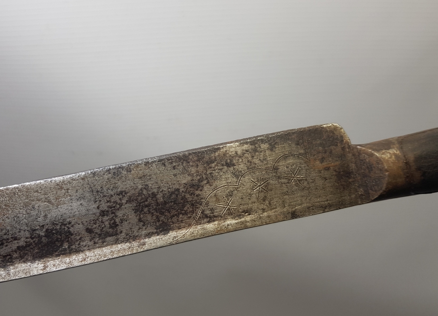 İKİ YÜZÜ YAZILI OSMANLI DÖNEMİ NADİR TİPTE EFE - ZEYBEK YATAĞANI