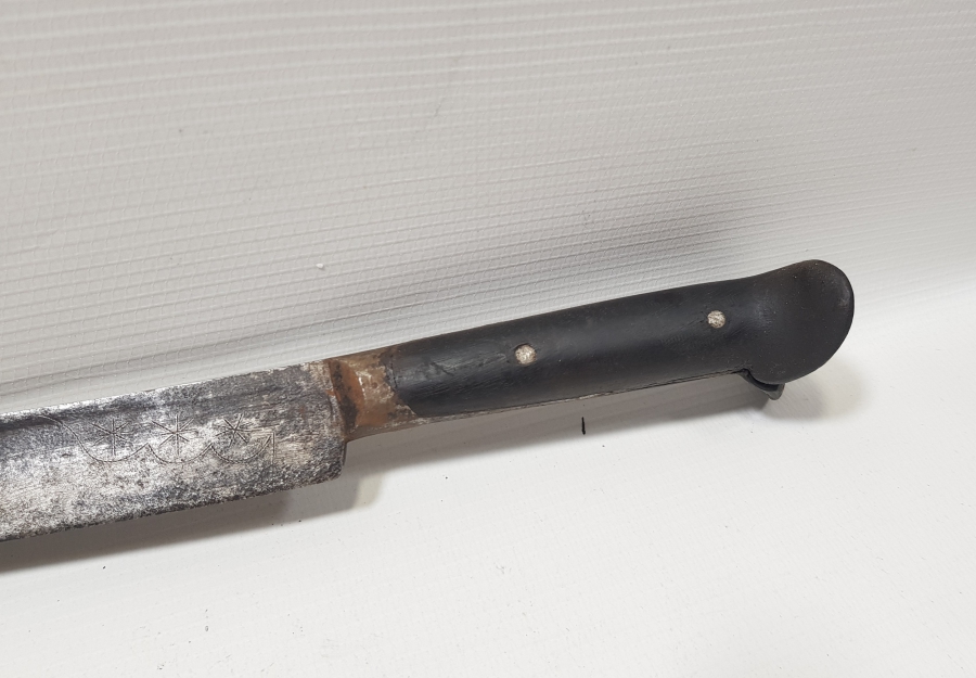 İKİ YÜZÜ YAZILI OSMANLI DÖNEMİ NADİR TİPTE EFE - ZEYBEK YATAĞANI