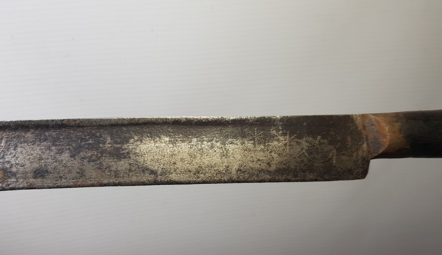 İKİ YÜZÜ YAZILI OSMANLI DÖNEMİ NADİR TİPTE EFE - ZEYBEK YATAĞANI