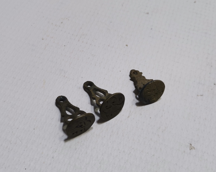 OSMANLI DÖNEMİ EL KAZIMA HAKKAK İŞİ ŞAHIS MÜHÜRLERİ LOTU