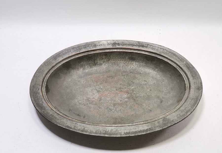 OSMANLI DÖNEMİ AYŞE SULTAN'A AİT NADİR SARAY İŞİ BAKIR TABAK