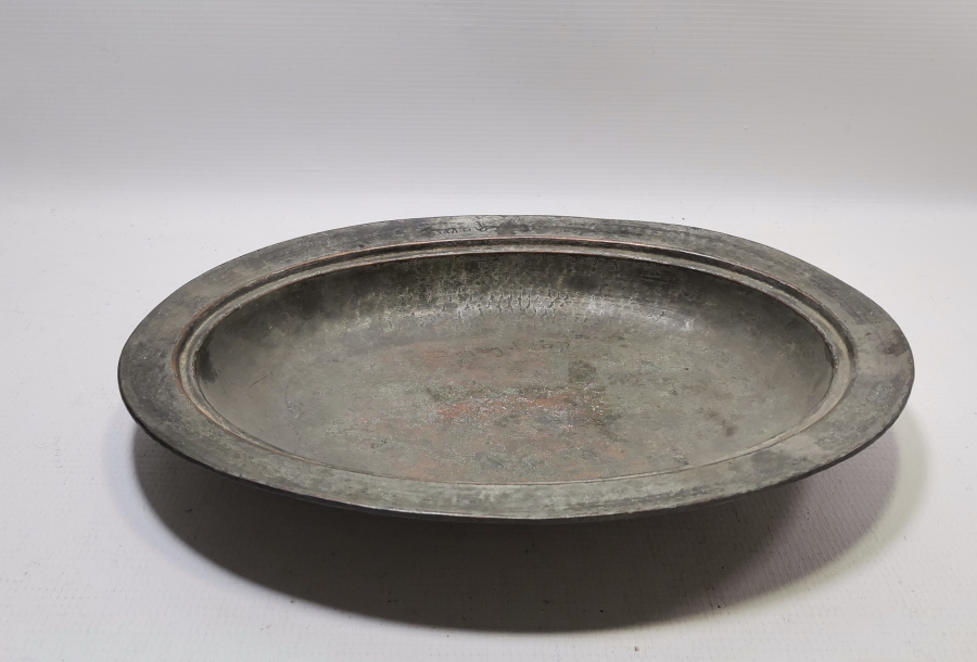 OSMANLI DÖNEMİ AYŞE SULTAN'A AİT NADİR SARAY İŞİ BAKIR TABAK