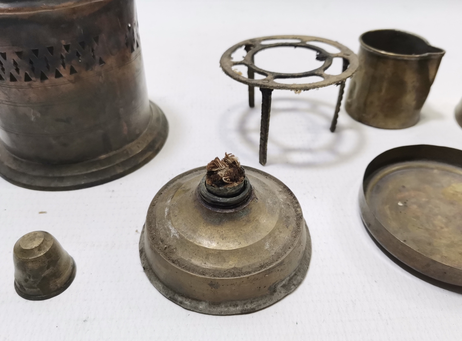 OSMANLI DÖNEMİ ÇOK NADİR TAM TAKIM SEYYAR KAHVECİ KAMİNETOSU