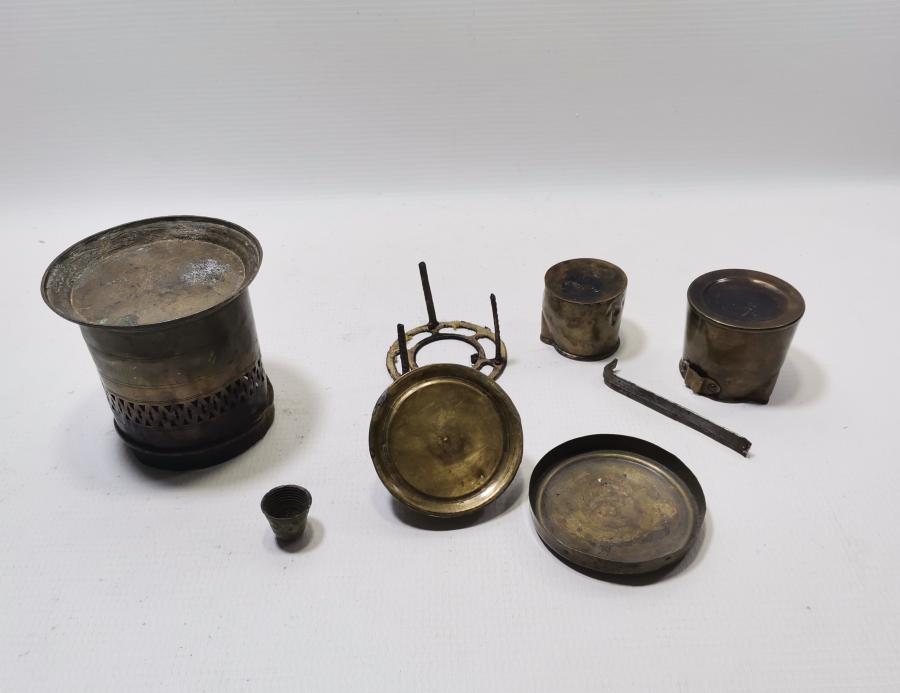 OSMANLI DÖNEMİ ÇOK NADİR TAM TAKIM SEYYAR KAHVECİ KAMİNETOSU