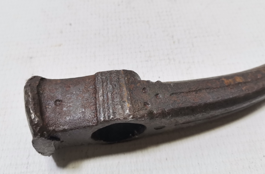 OSMANLI DÖNEMİ NADİR TİPTE USTA DAMGALI DERVİŞ TEBERİ