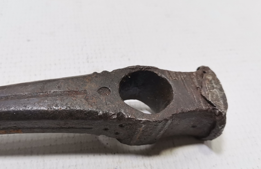 OSMANLI DÖNEMİ NADİR TİPTE USTA DAMGALI DERVİŞ TEBERİ