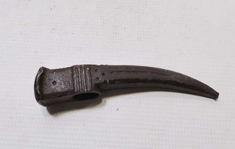 OSMANLI DÖNEMİ NADİR TİPTE USTA DAMGALI DERVİŞ TEBERİ