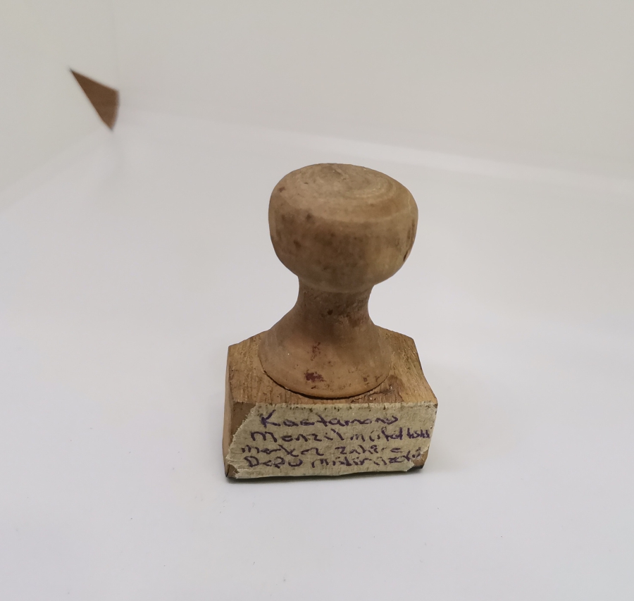 KASTAMONU İLİ NADİR DEVLET MÜHRÜ