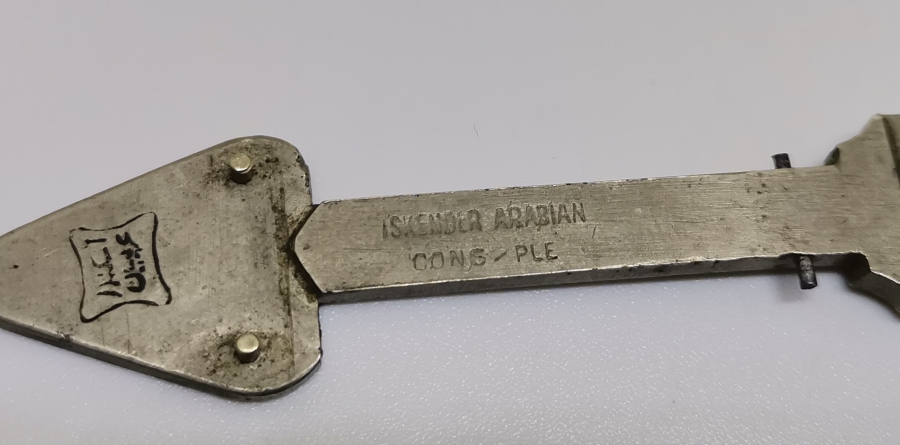 OSMANLI DÖNEMİ İSKENDER ARABİAN USTA YAPIMI NADİR KUYUMCU TERAZİSİ