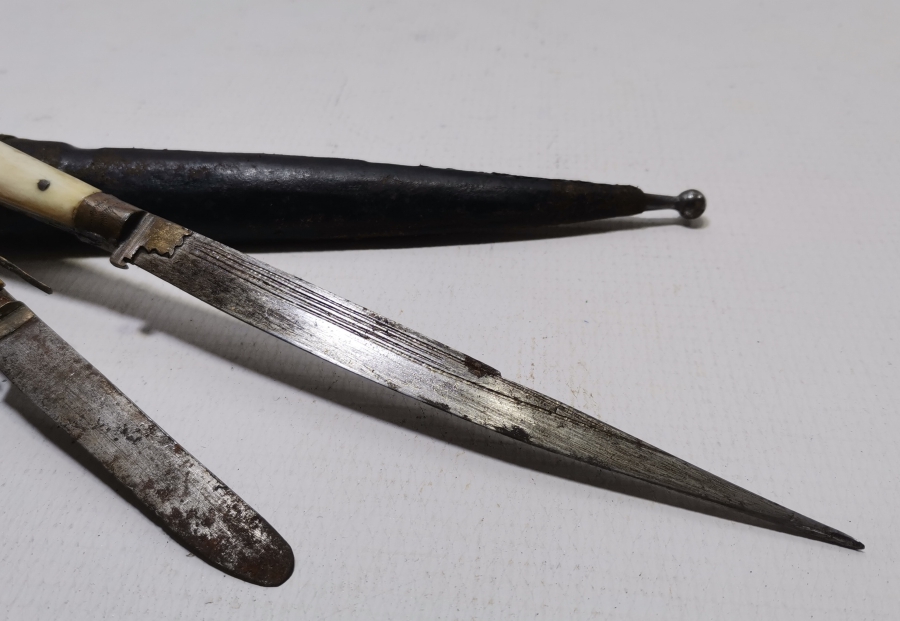 OSMANLI DÖNEMİ ÇİFT SÜRMENE KAMA