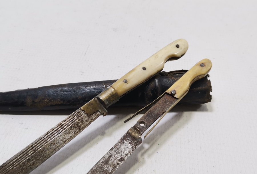 OSMANLI DÖNEMİ ÇİFT SÜRMENE KAMA