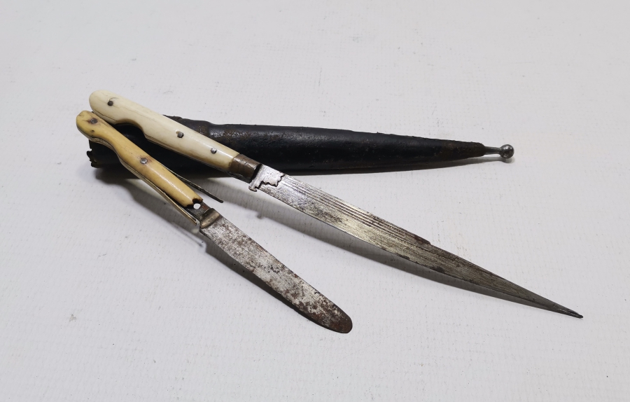 OSMANLI DÖNEMİ ÇİFT SÜRMENE KAMA