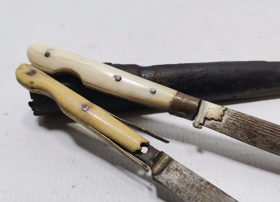 OSMANLI DÖNEMİ ÇİFT SÜRMENE KAMA