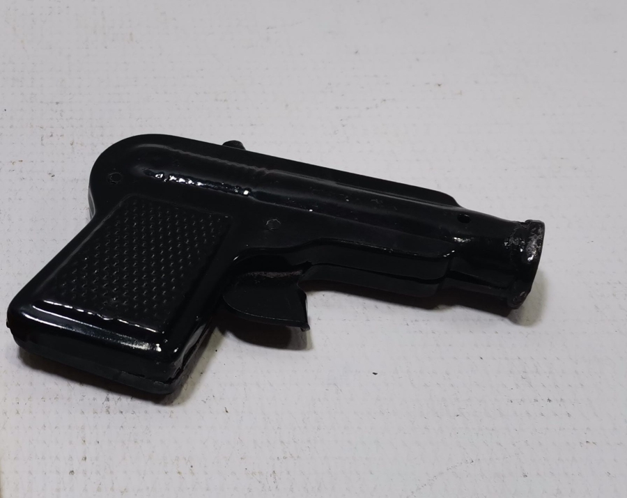 ANTİKA METAL MANTAR TABANCASI