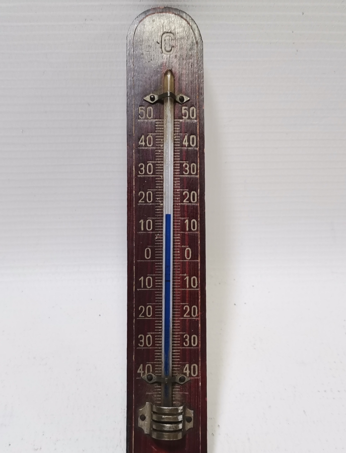 ANTİKA AHŞAP TERMOMETRE