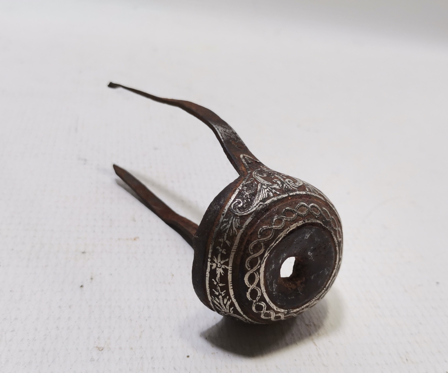 ÜZERİ GÜMÜŞ ÇAKMA İŞÇİLİKLİ OSMANLI DÖNEMİ PİŞTOV ÇANAĞI