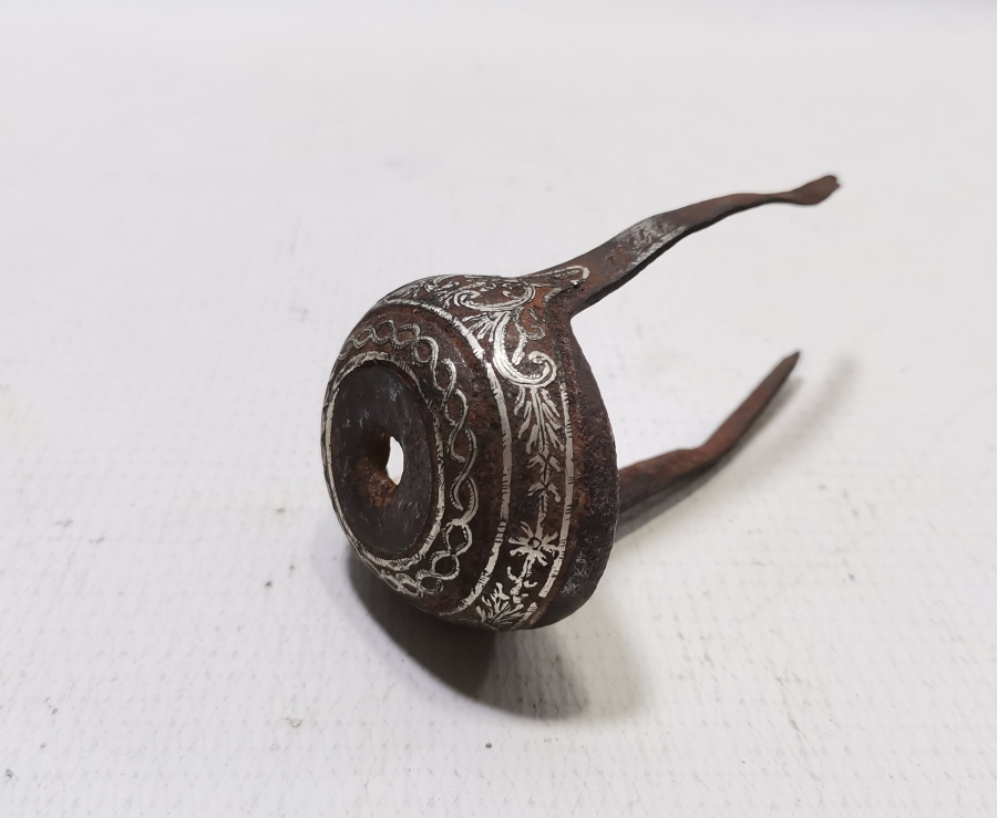 ÜZERİ GÜMÜŞ ÇAKMA İŞÇİLİKLİ OSMANLI DÖNEMİ PİŞTOV ÇANAĞI