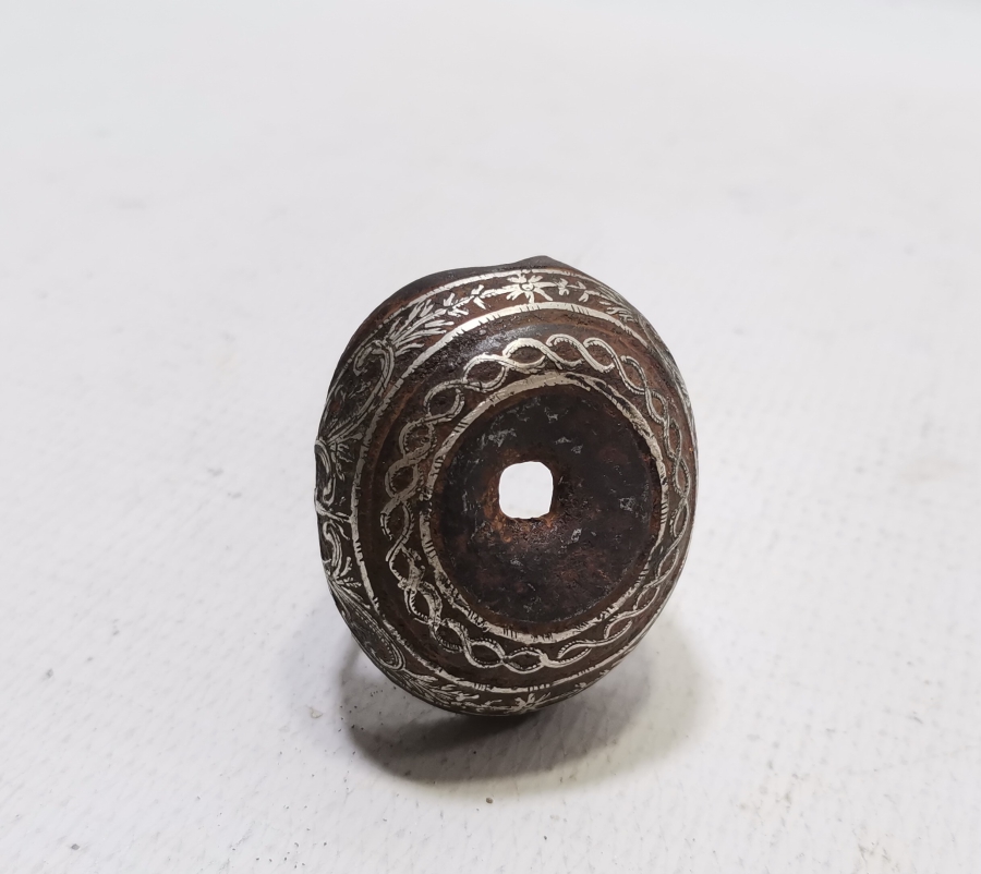 ÜZERİ GÜMÜŞ ÇAKMA İŞÇİLİKLİ OSMANLI DÖNEMİ PİŞTOV ÇANAĞI