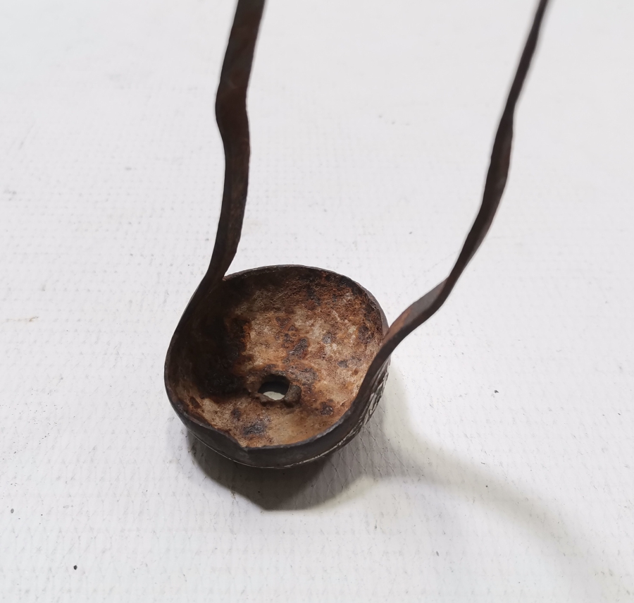 ÜZERİ GÜMÜŞ ÇAKMA İŞÇİLİKLİ OSMANLI DÖNEMİ PİŞTOV ÇANAĞI