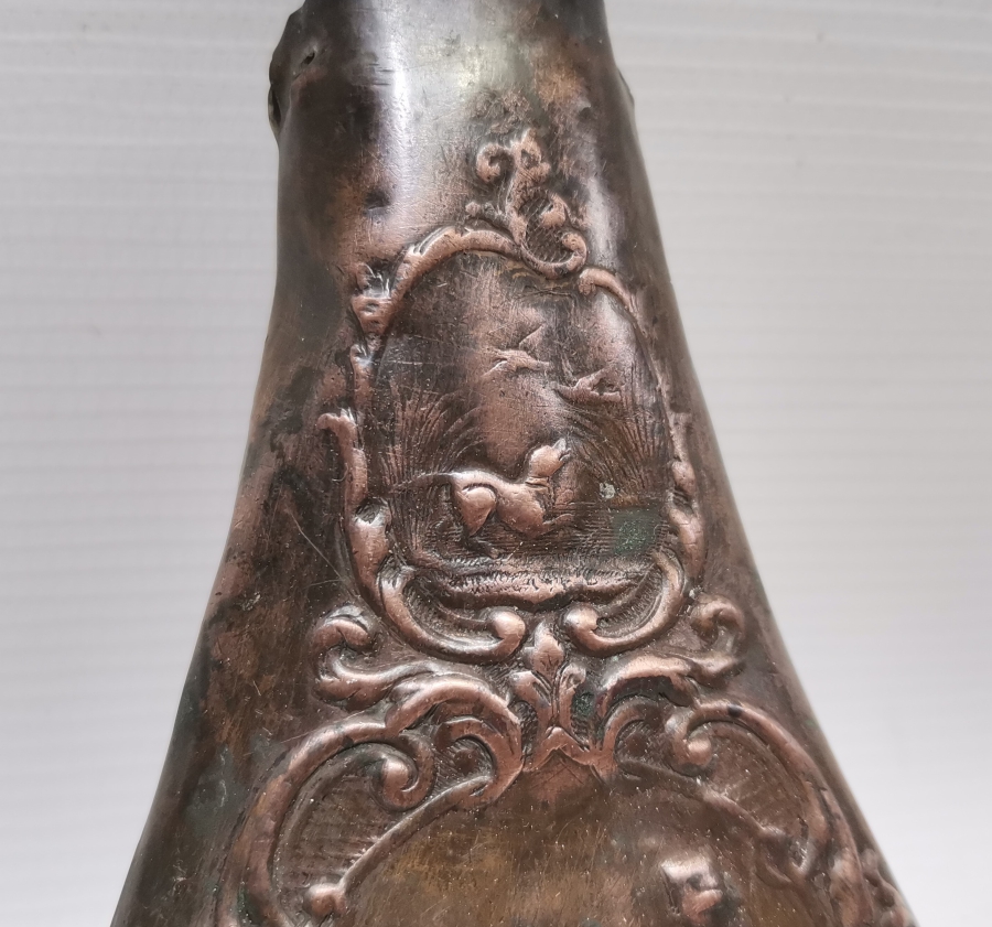 1800 BAŞLARI ÇOK NADİR FRANSIZ ASKERİ BARUTLUK