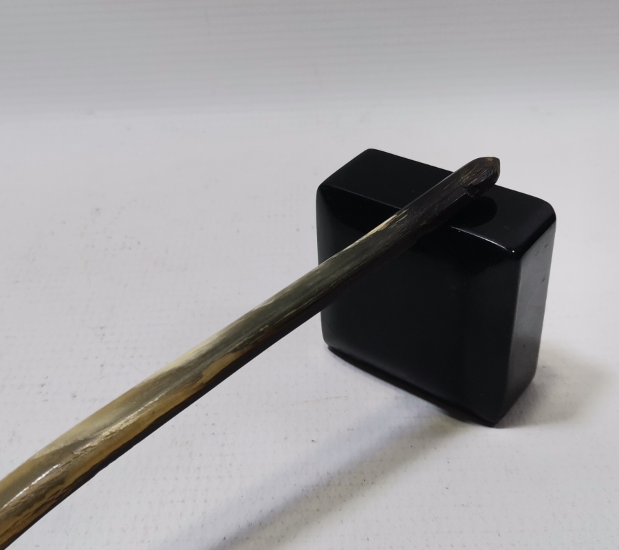 OSMANLI DÖNEMİ EL YAPIMI BOYNUZ TEKKE İŞİ HOŞAF KAŞIĞI