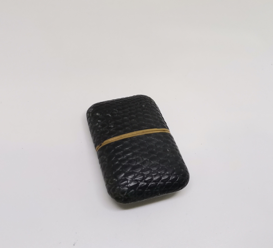 ORİJİNAL DERİ KABINDA ANTİKA SEYAHAT SAATİ