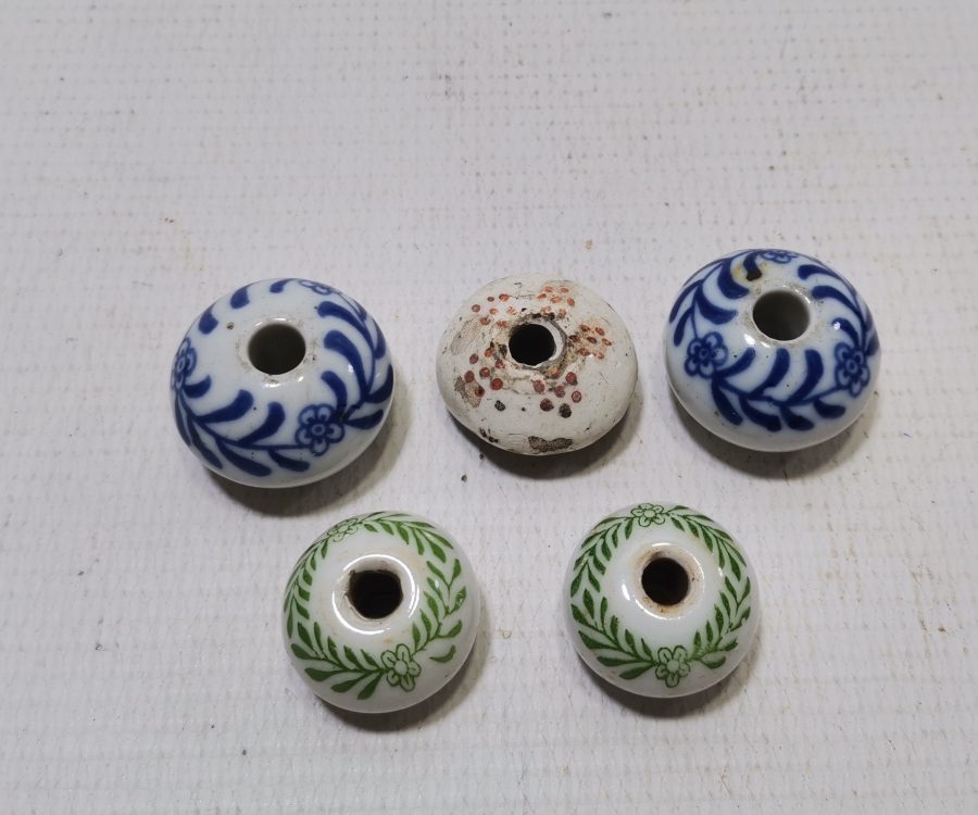 OSMANLI DÖNEMİ EL BOYAMA NADİR ÇEKMECE KULPLARI LOTU