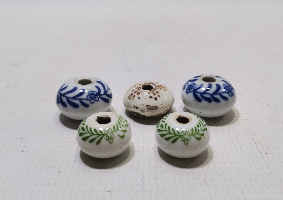 OSMANLI DÖNEMİ EL BOYAMA NADİR ÇEKMECE KULPLARI LOTU