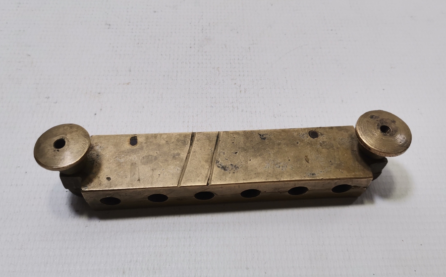 OSMANLI DÖNEMİ ÇOK NADİR SÜLEYMANİYE LENGER TUTMACI DÖKÜM KALIBI