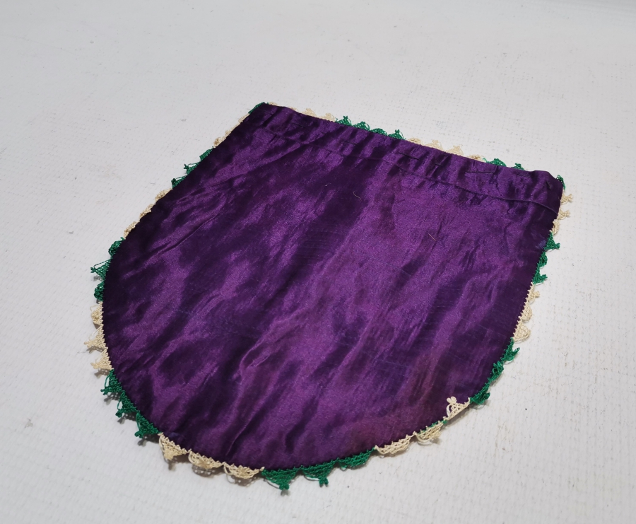 OSMANLI DÖNEMİ BÜYÜK BOY İĞNE OYALI KESE