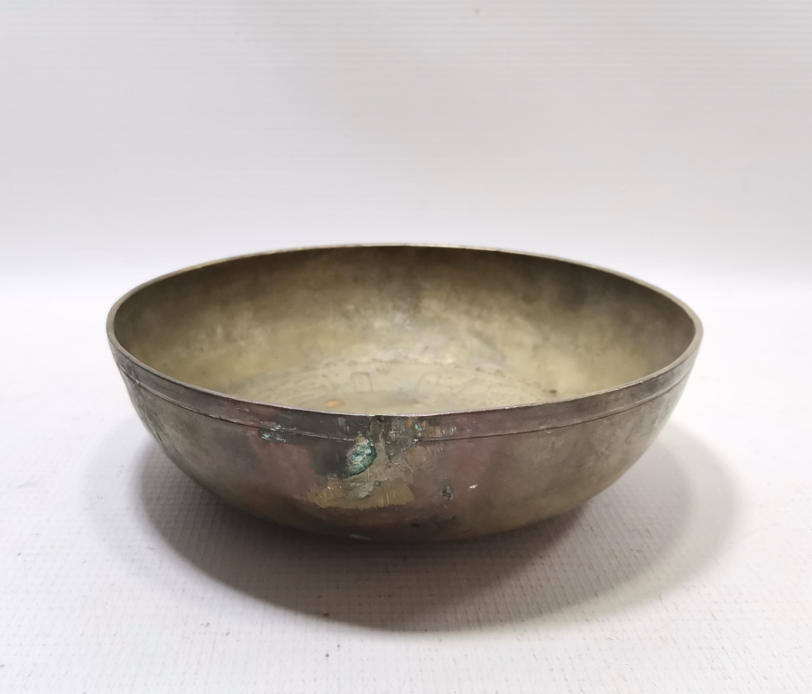 OSMANLI DÖNEMİ ORTASI BEYİT YAZILI NADİR TEKKE İŞİ ÇAMÇAK - ŞİFA TASI