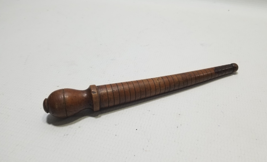 OSMANLI DÖNEMİ EL YAPIMI NADİR AHŞAP KUYUMCU MALAFASI