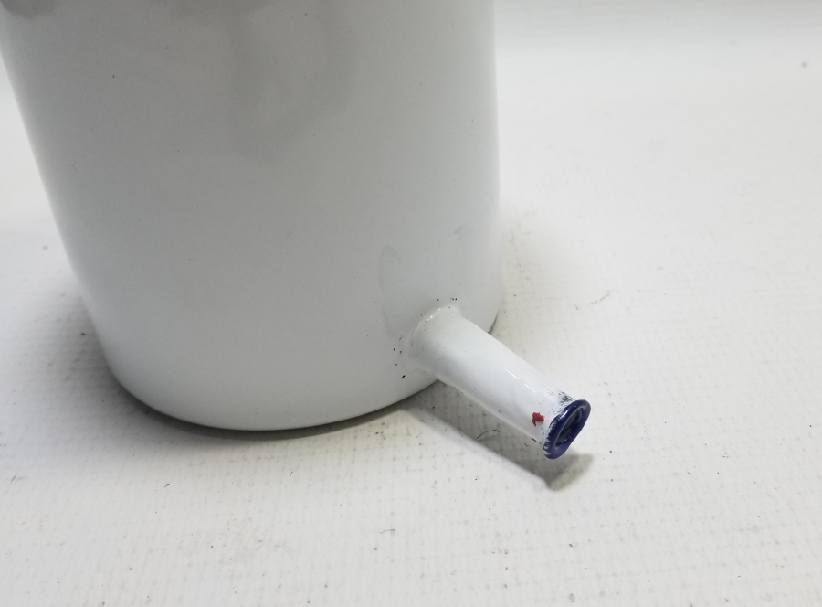 1. DÜNYA SAVAŞI DÖNEMİ NADİR EMAYE SERUM ŞİŞESİ - SERUMLUK