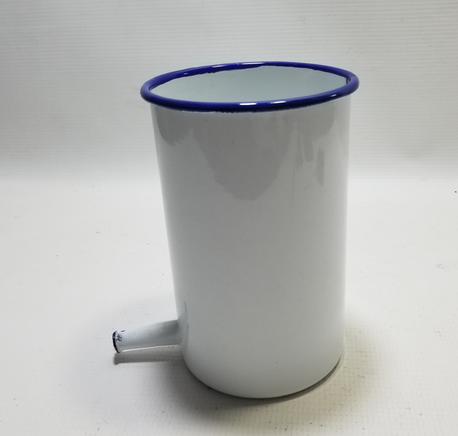 1. DÜNYA SAVAŞI DÖNEMİ NADİR EMAYE SERUM ŞİŞESİ - SERUMLUK