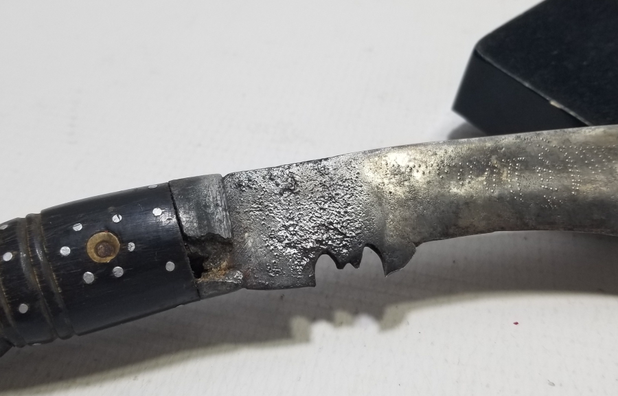 1. DÜNYA SAVAŞI DÖNEMİ BOYNUZ SAPLI KURKİ - HİNT ASKER PALASI