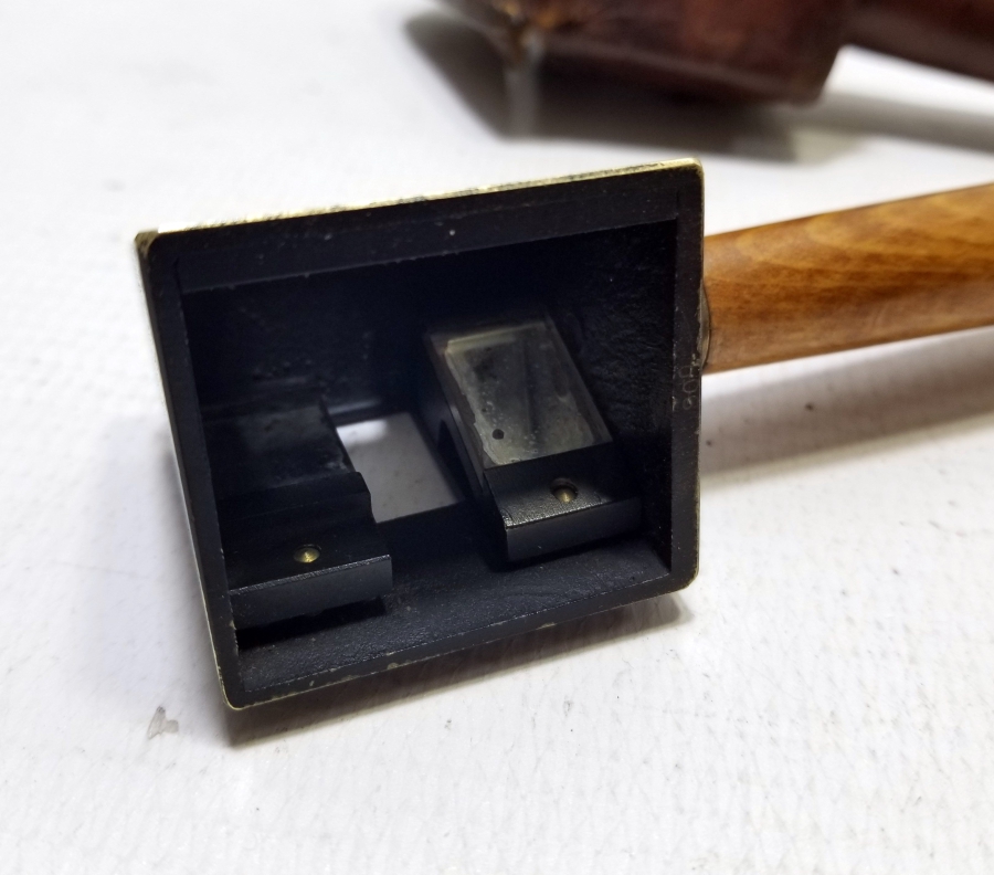 ORİJİNAL DERİ KILIFINDA OSMANLI DÖNEMİ NADİR HARİTACI BÜYÜTECİ - ÖLÇEĞİ