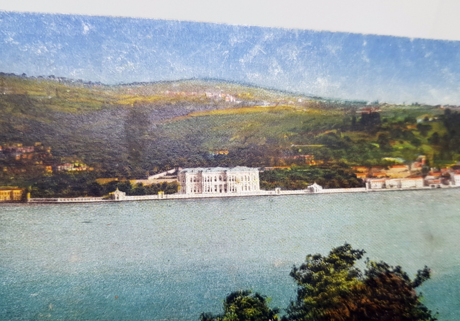 BEYLERBEYİ SARAYI GÖRSELLİ OSMANLI DÖNEMİ KARTPOSTAL