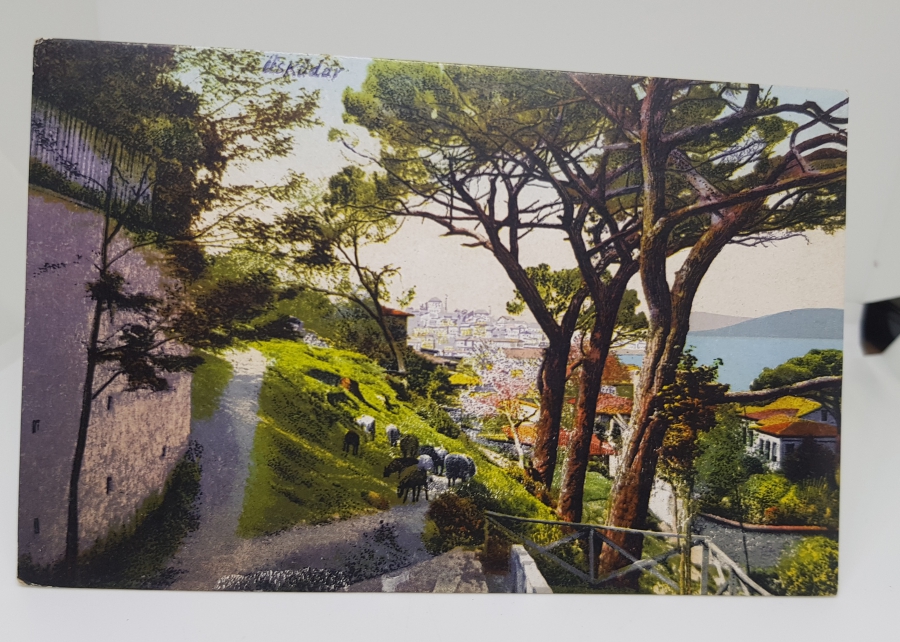 CUMHURİYET DÖNEMİ ÜSKÜDAR GÖRSELLİ KARTPOSTAL