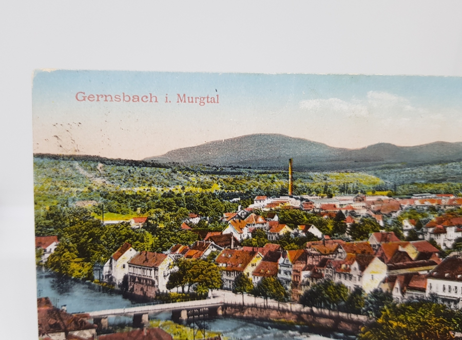 GERNSBARCH GÖRSELLİ OSMANLI DÖNEMİ KARTPOSTAL